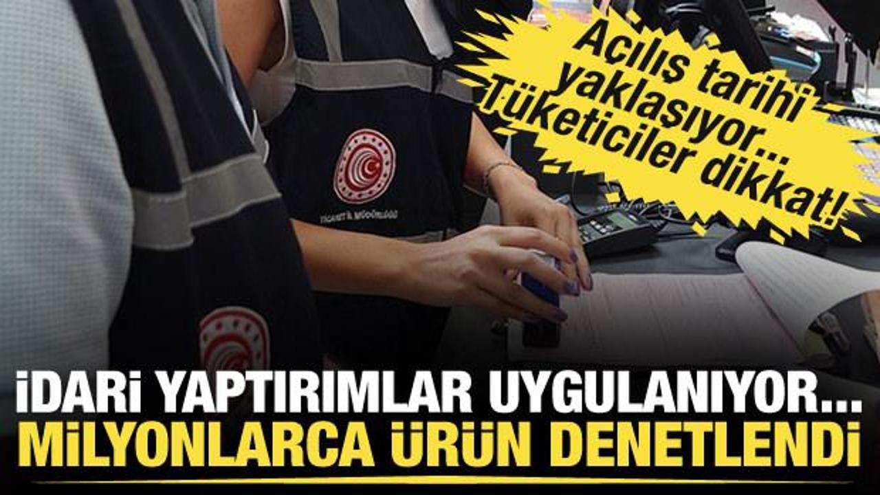 Ticaret Bakanlığı güvensiz okul ve kırtasiye malzemeleri için denetimlerini yoğunlaştırdı