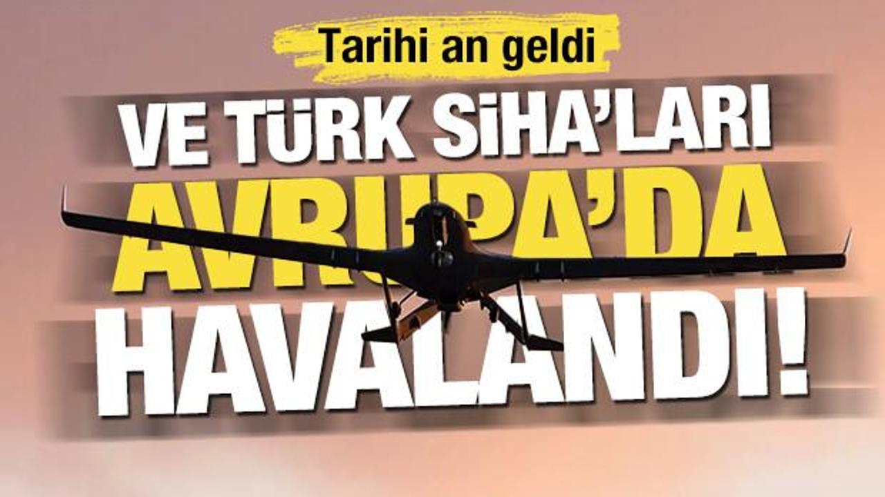 Türk SİHA'ları Avrupa'da havalandı: Bayraktar TB2 resmen Hırvatistan'da