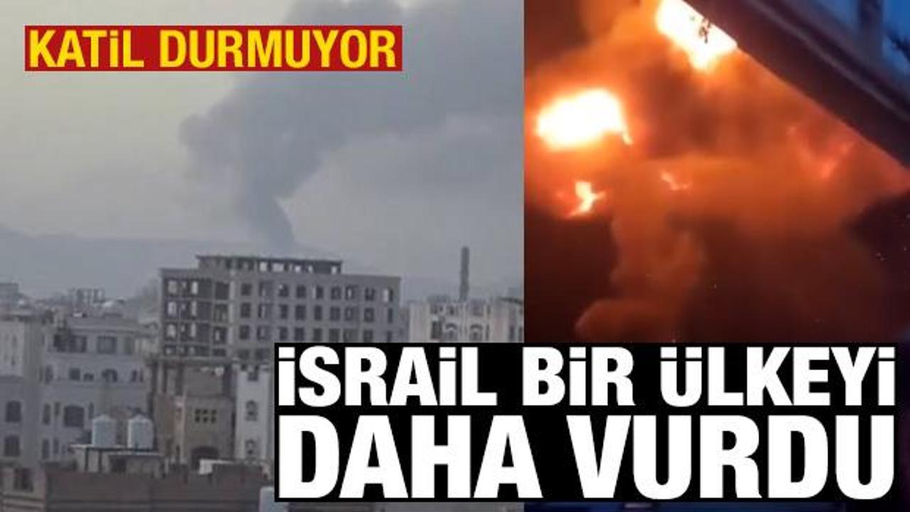 Yemen'e saldırı! İsrail &uuml;stlendi