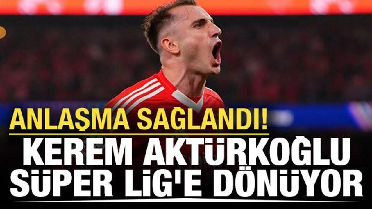 Anlaşma sağlandı! Kerem Aktürkoğlu, Süper Lig'e dönüyor