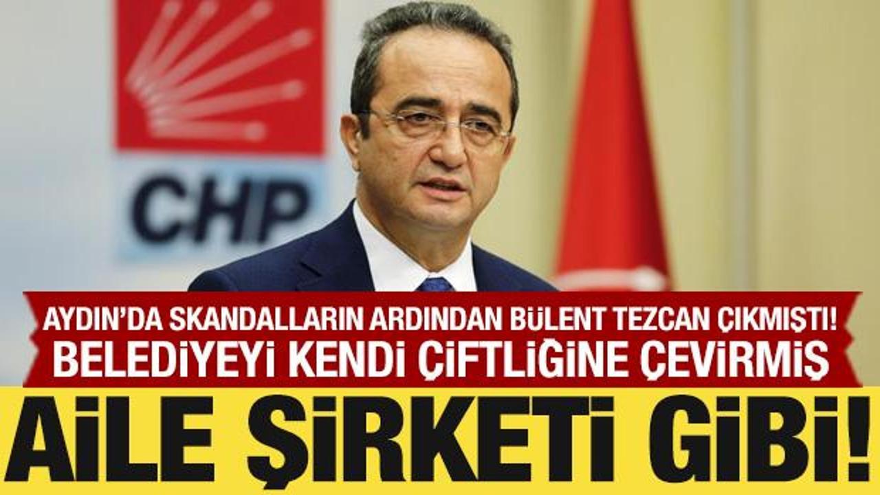 CHP'li Bülent Tezcan Kuşadası Belediyesi'ni kendi çiftliğine çevirmiş