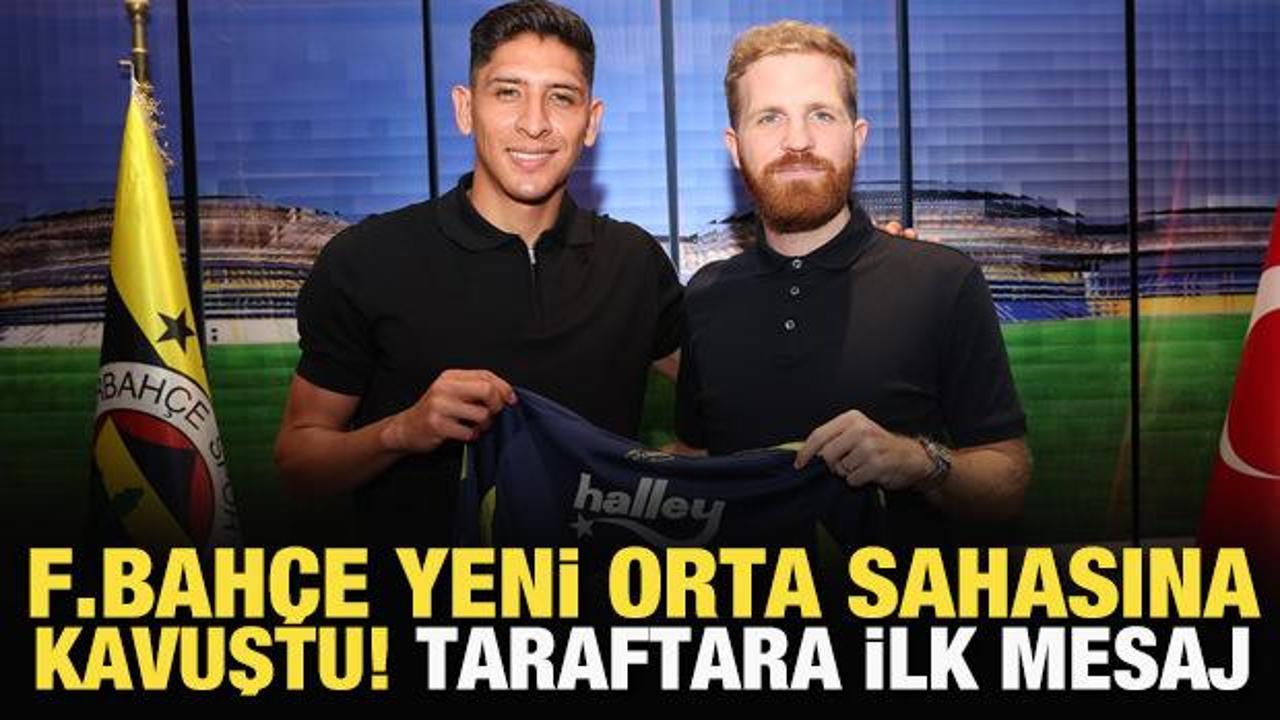 Edson Alvarez Fenerbah&ccedil;e'de! Taraftara ilk mesajını verdi