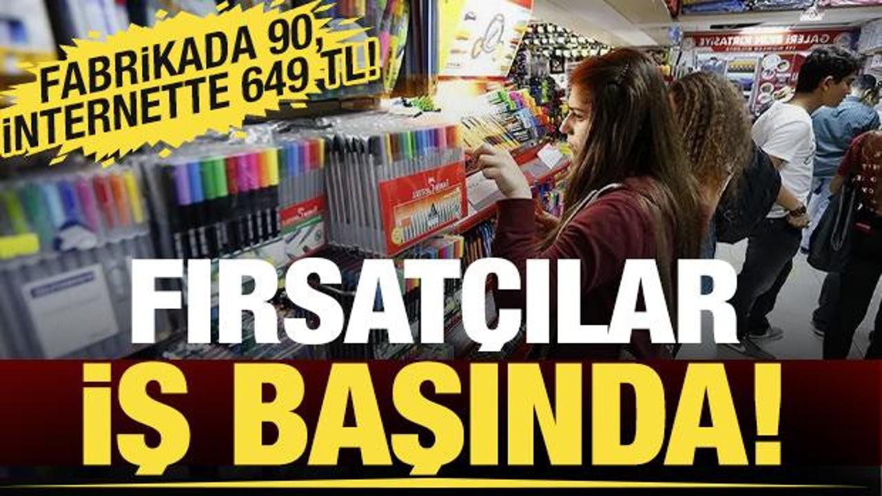 Fırsat&ccedil;ılar iş başında! Fabrikada 90, internette 649 TL!