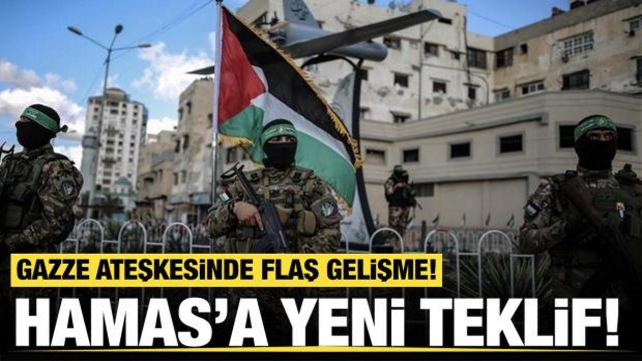 Gazze ateşkesinde flaş gelişme! Hamas’a yeni teklif!