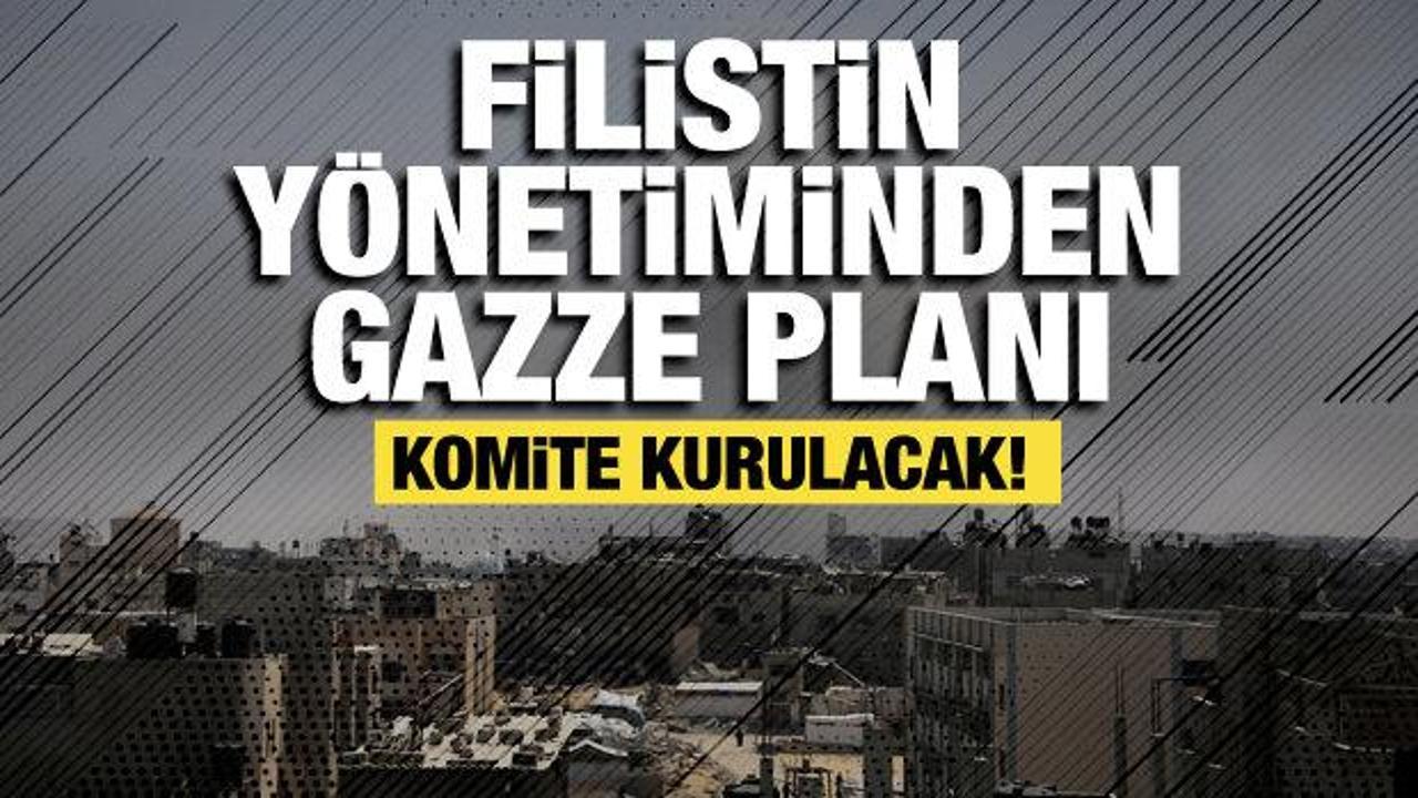 Gazze için bir plan da Filistin yönetiminden: Komite ilan edeceğiz