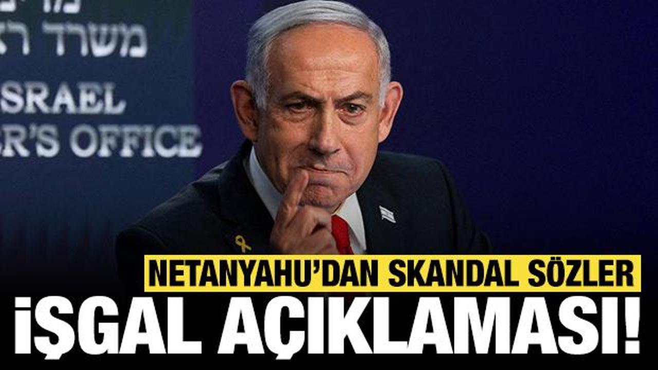 Netanyahu'dan skandal açıklama: Hamas ve işgal sözleri!