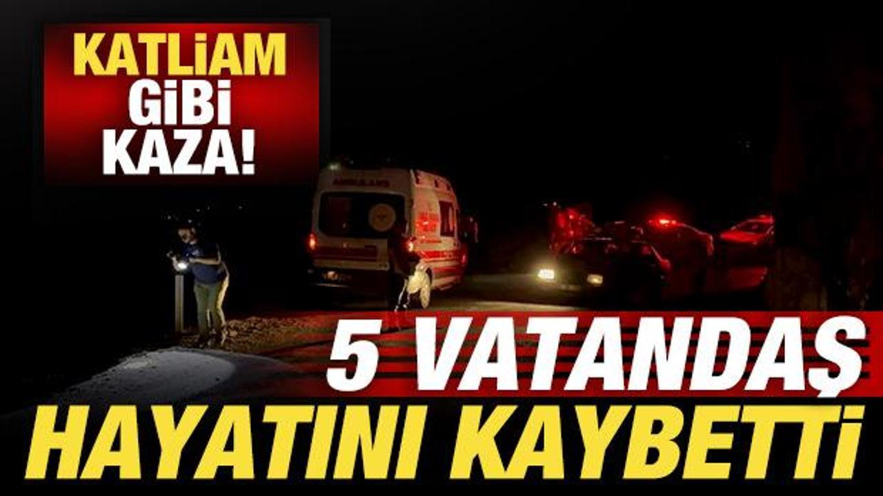 Son dakika: Adana'da katliam gibi kaza: 5 vatandaş hayatını kaybetti