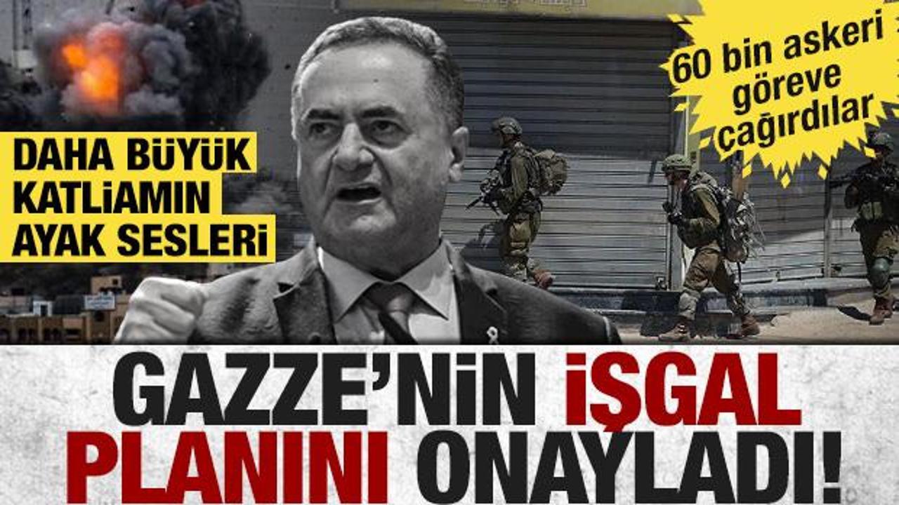 Son dakika: İsrail Savunma Bakanı, Gazze'nin işgal planını onayladı! 