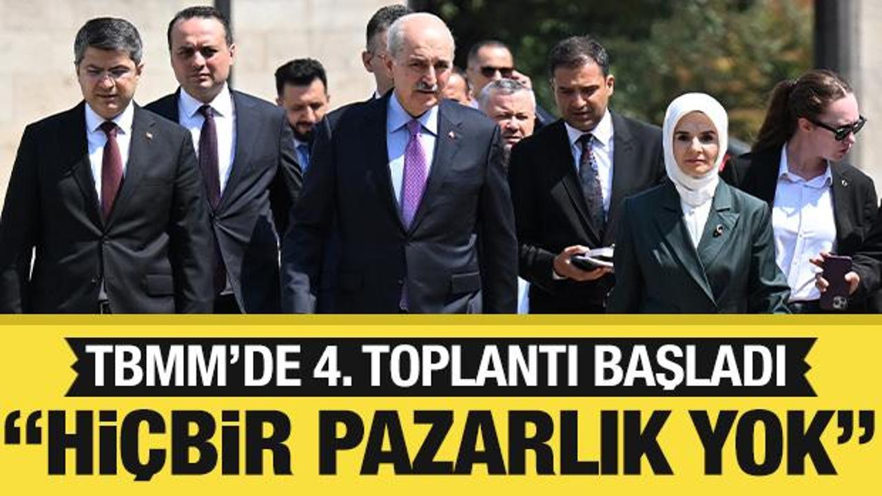Süreç komisyonu TBMM'de toplandı: Kurtulmuş'tan 'pazarlık' açıklaması!