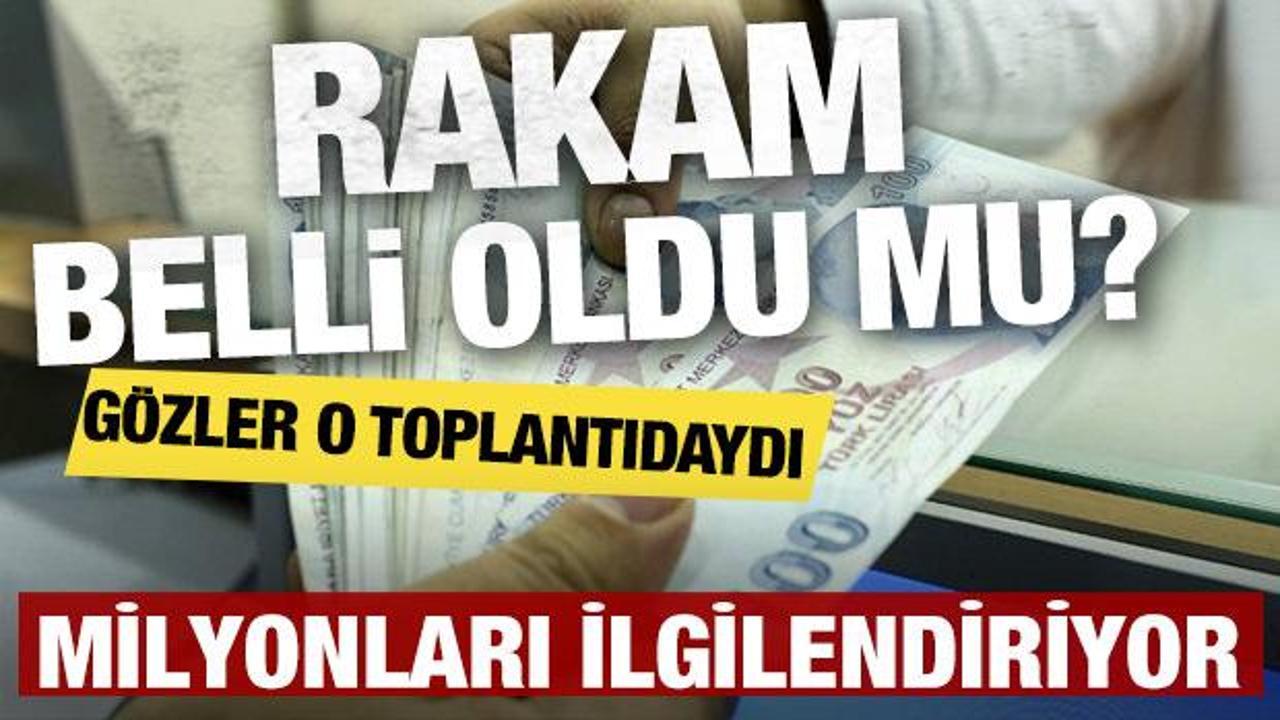 Toplantıda rakam çıkmadı! Memur zammında gözler Hakem Heyeti'nde!