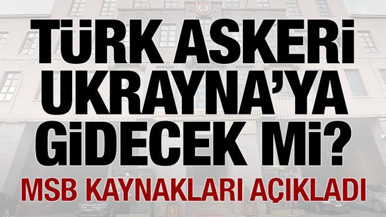 Türkiye Ukrayna'ya barış gücü mü gönderecek? Bakanlık kaynaklarından açıklama!