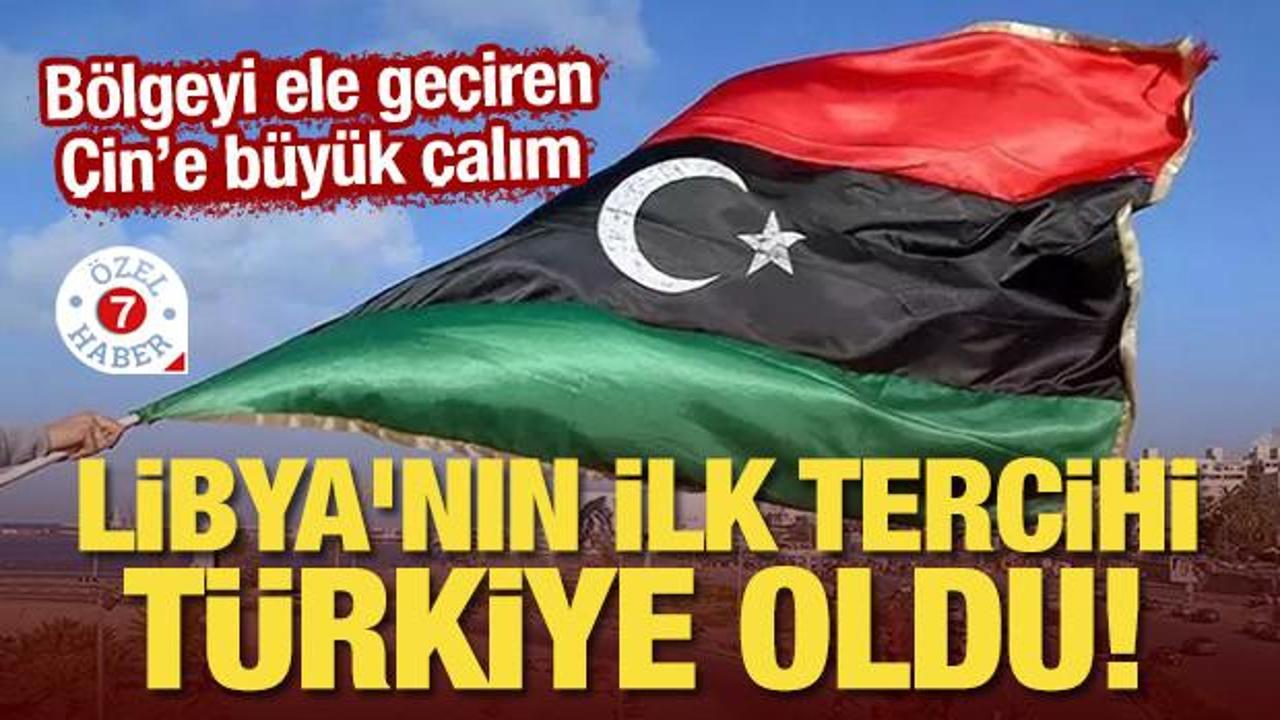 Veriler açıklandı: Libya'nın ilk tercihi Türkiye oldu!