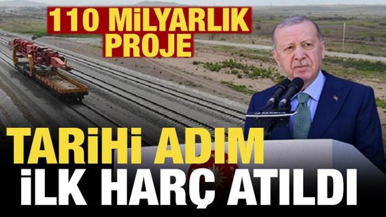 110 milyar liralık yatırım! Zengezur Koridoru'nun T&uuml;rkiye temeli atıldı