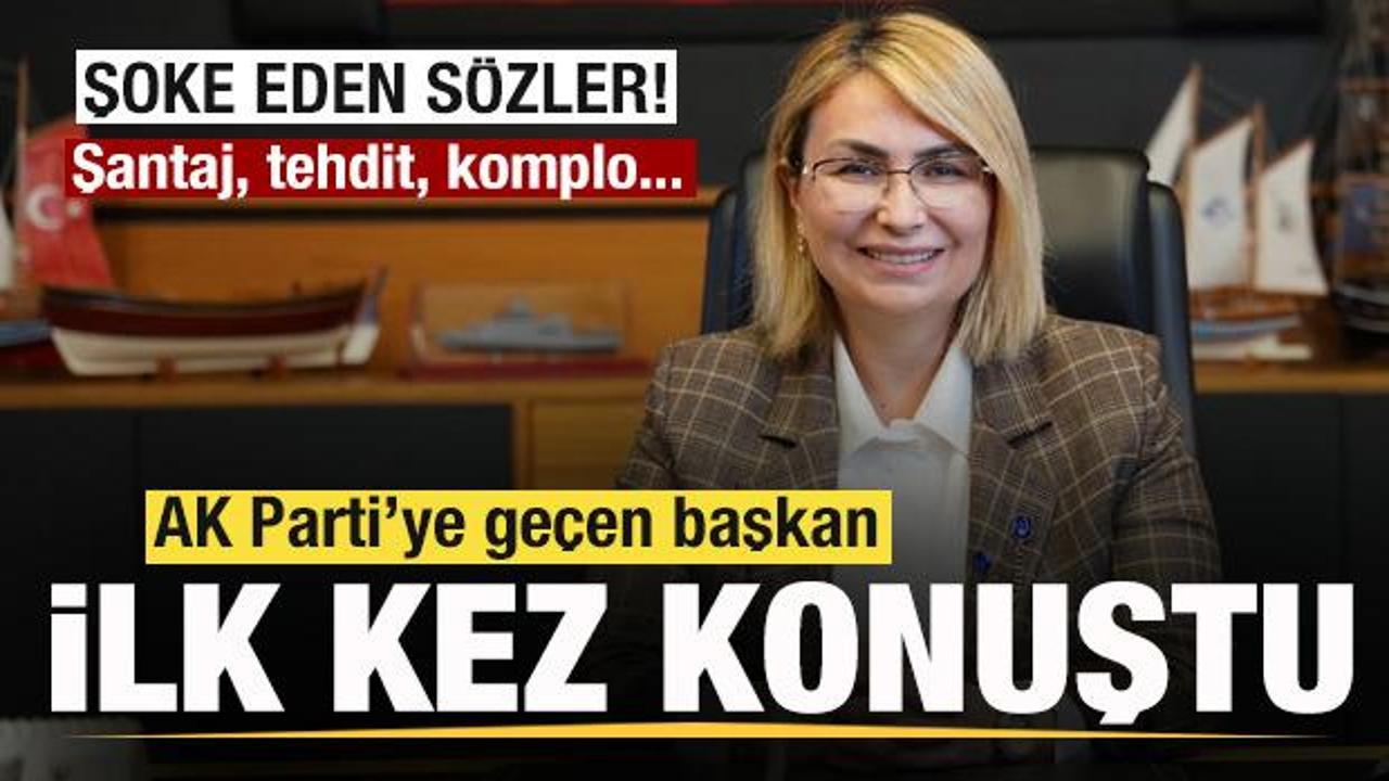 AK Parti'ye geçen Yasemin Fazlaca ilk kez konuştu! Şantaj, tehdit, komplo...