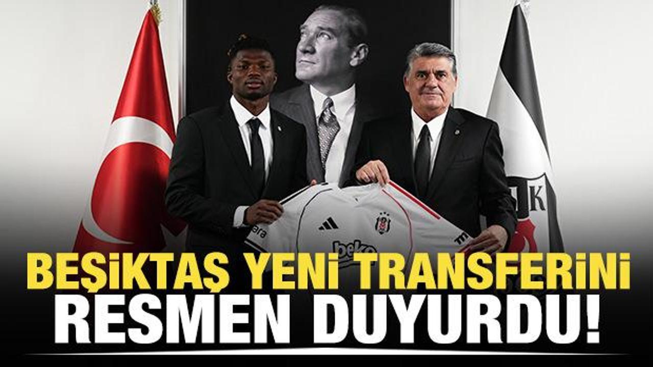 Beşiktaş yeni transferini duyurdu