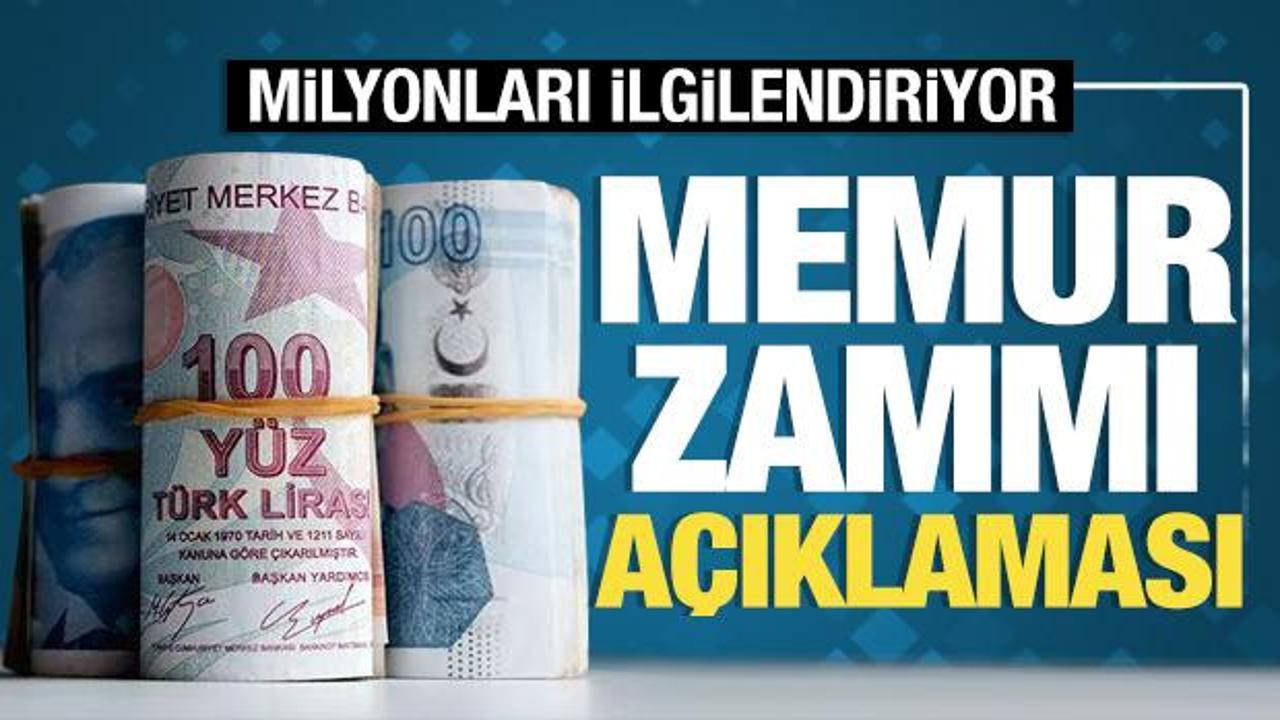 Çalışma ve Sosyal Güvenlik Bakanlığı'ndan memur ve memur emeklisi zammı açıklaması!