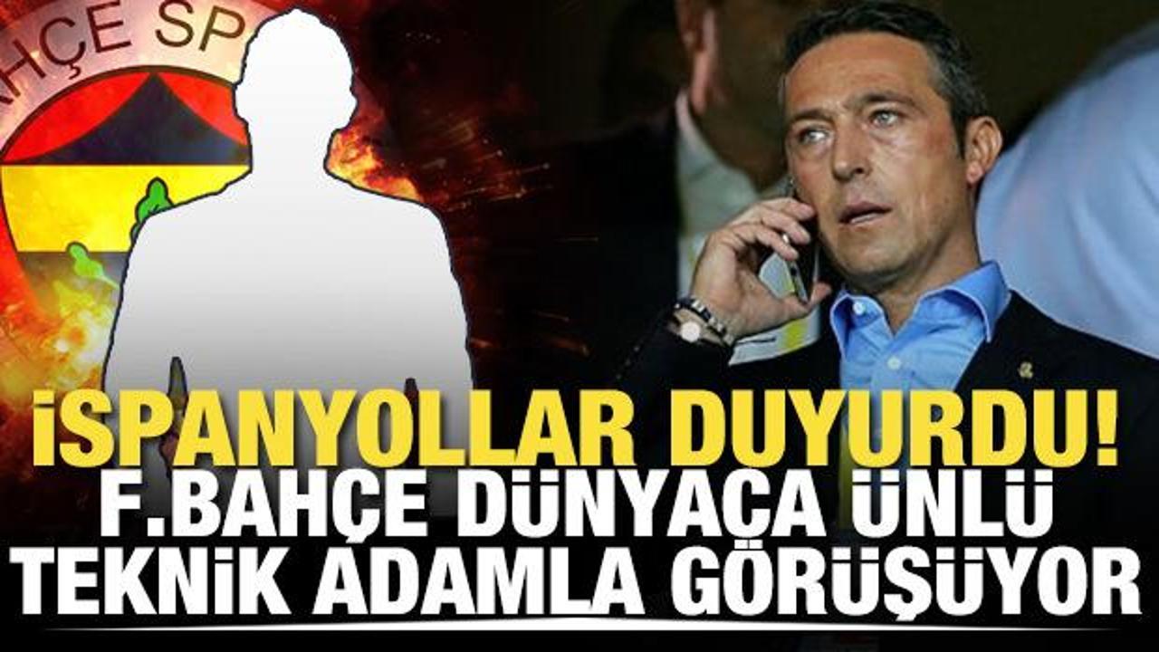 Fenerbah&ccedil;e'de teknik direkt&ouml;r kararı! İspanyollar d&uuml;nyaca &uuml;nl&uuml; ismi duyurdu
