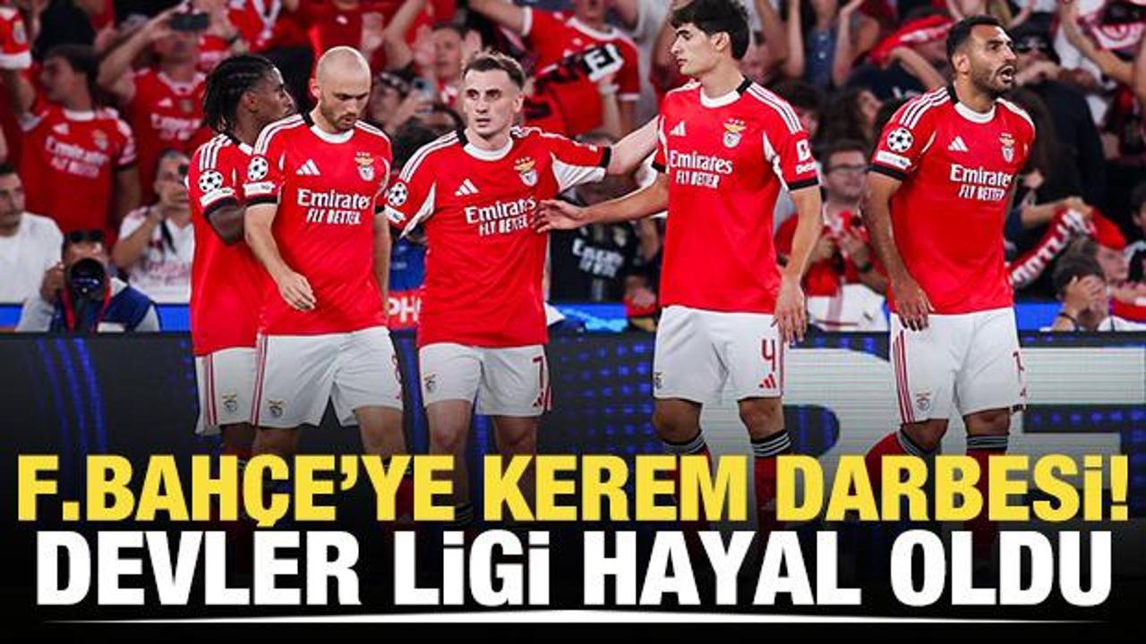 Fenerbahçe'ye Kerem darbesi! Devler Ligi hayal oldu