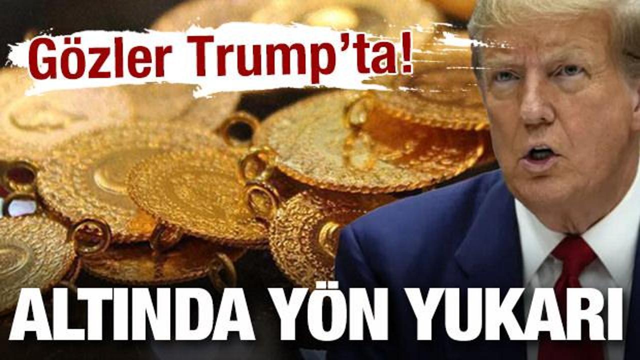 G&ouml;zler Trump'ta: Altında y&ouml;n yukarı! 