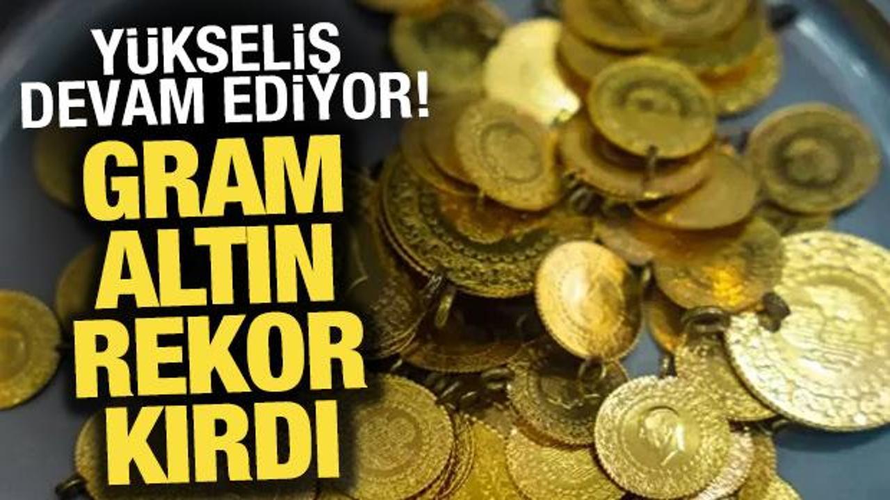Gram altında yeni zirve: 4 bin 500 lirayı aştı