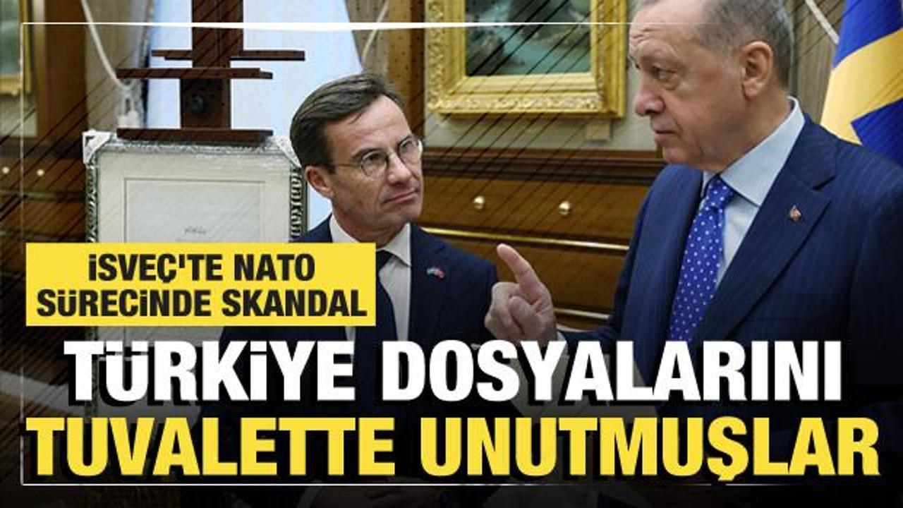 İsveç’te güvenlik skandalı! Türkiye dosyaları havalimanı tuvaletinde unutuldu