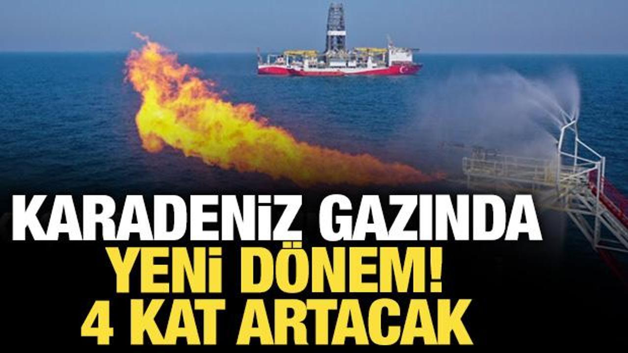 Karadeniz gazında yeni dönem: Üretim 4 kat artacak