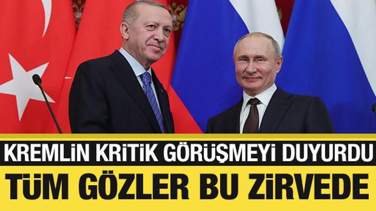 Kremlin duyurdu: Erdoğan ve Putin bir araya gelecek!