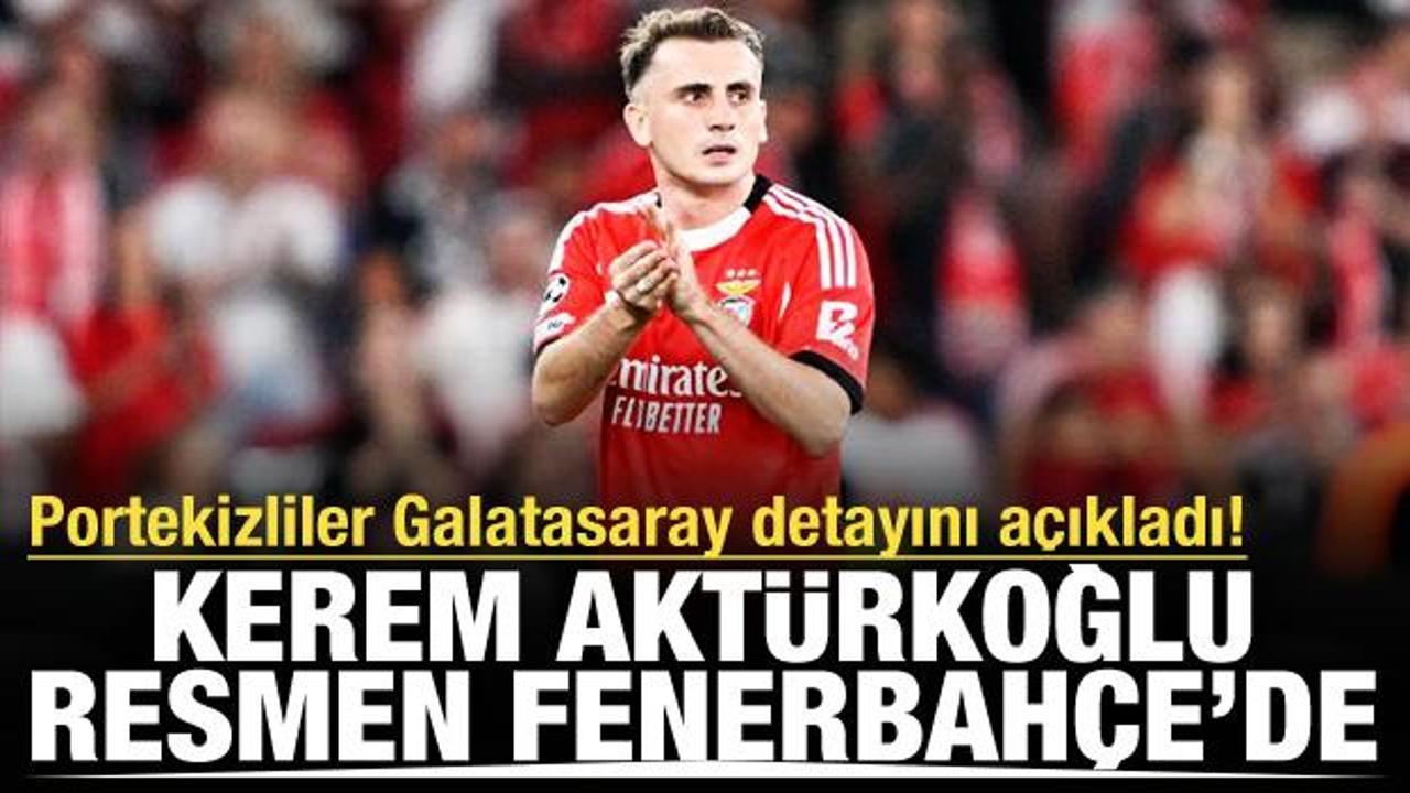 Resmen açıklandı! Kerem Aktürkoğlu Fenerbahçe'de