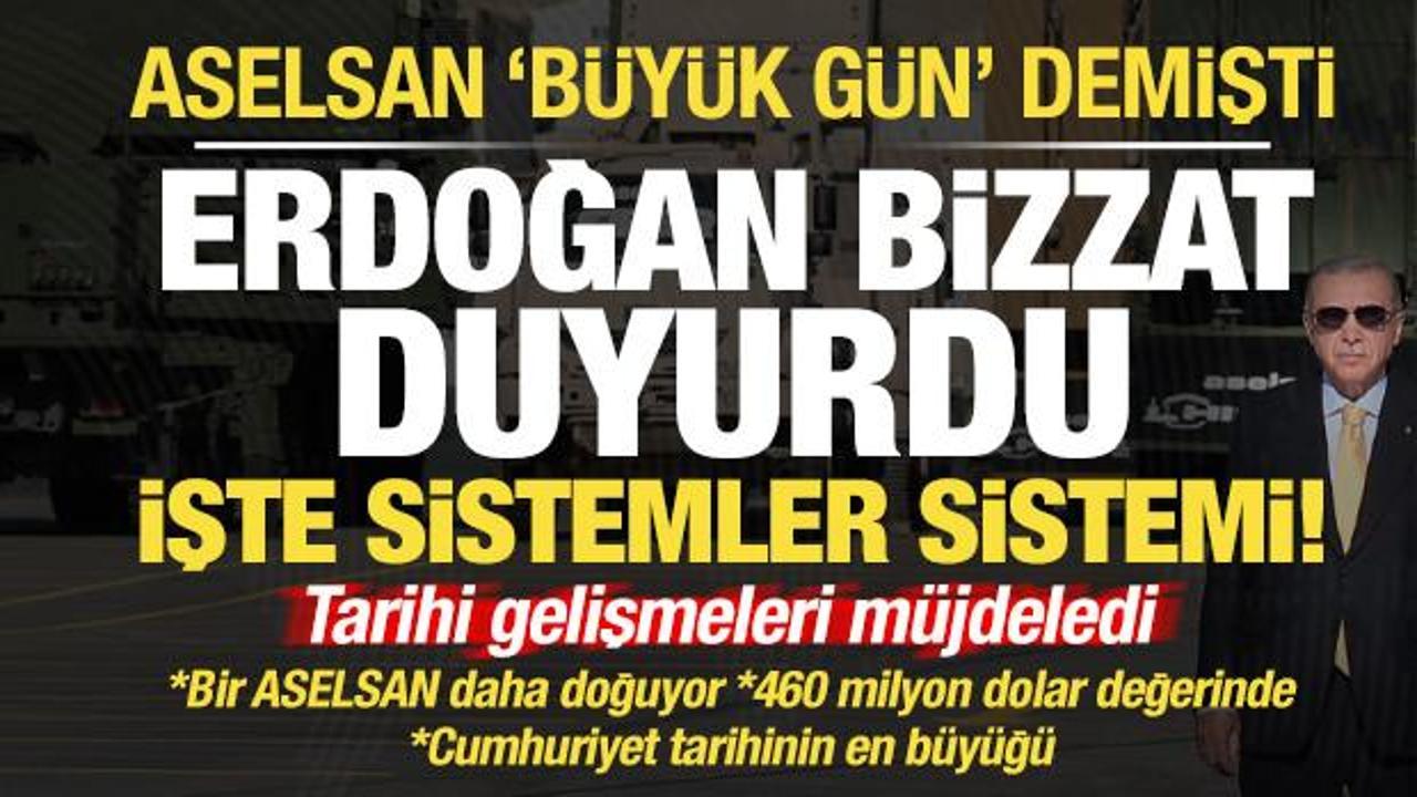 Son dakika: ASELSAN 'Büyük Gün' demişti! Erdoğan bizzat duyurdu, tarihi müjdeler...