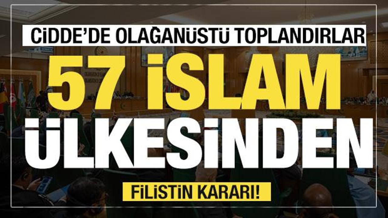 Son dakika...İİT Olağan&uuml;st&uuml; Dışişleri Bakanları Konseyi Toplantısı'ndan ortak bildiri! 