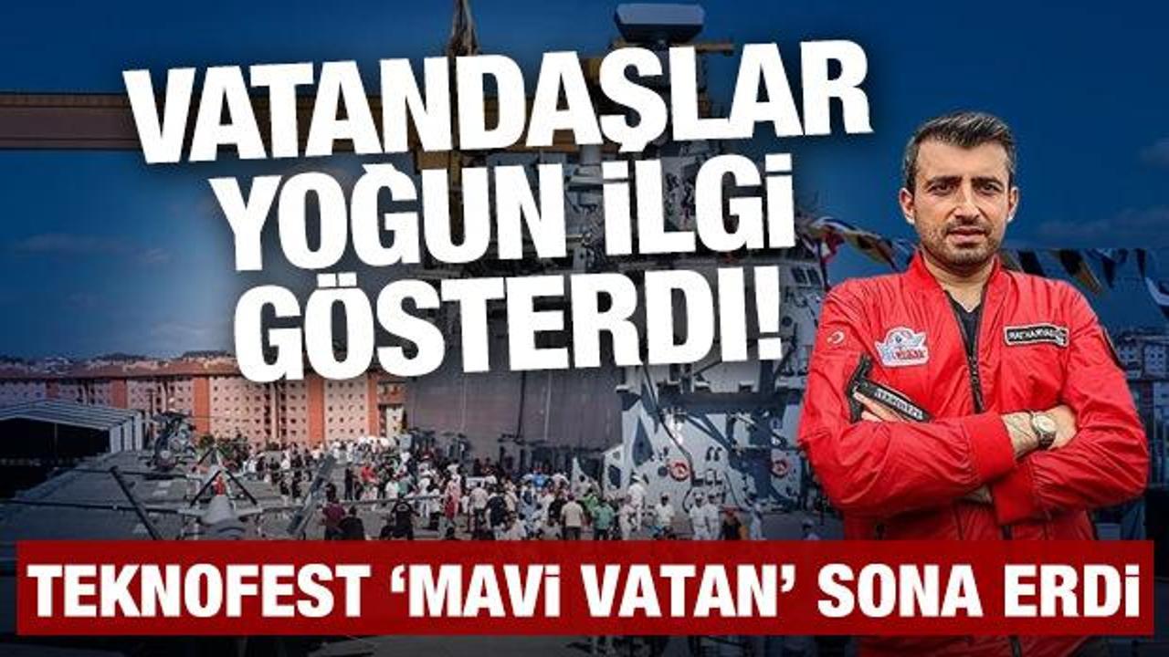 "TEKNOFEST Mavi Vatan"da son gün etkinlikleri tamamlandı!