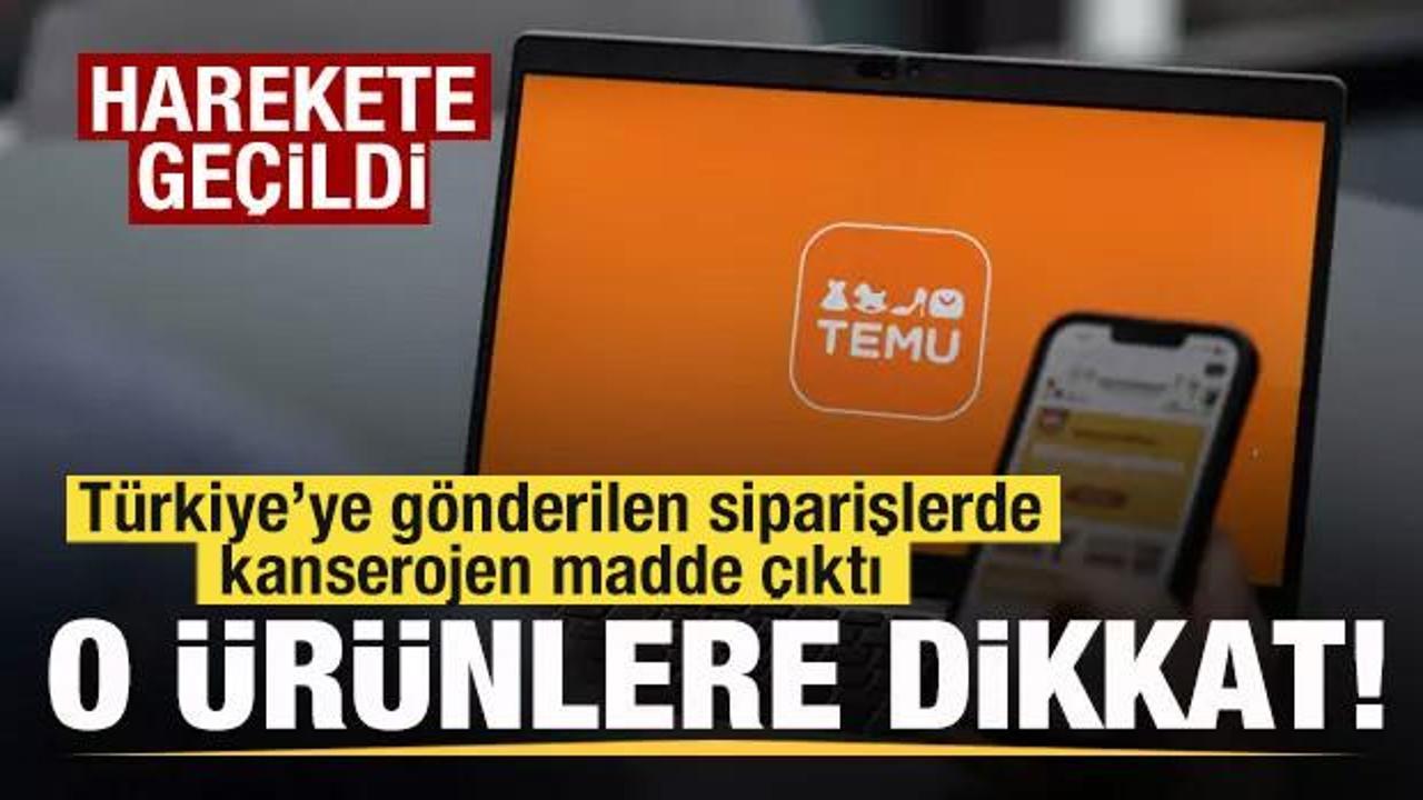 Temu'da tehlike! Türkiye'ye gönderilen siparişlerde kanserojen madde! O ürünlere dikkat! 