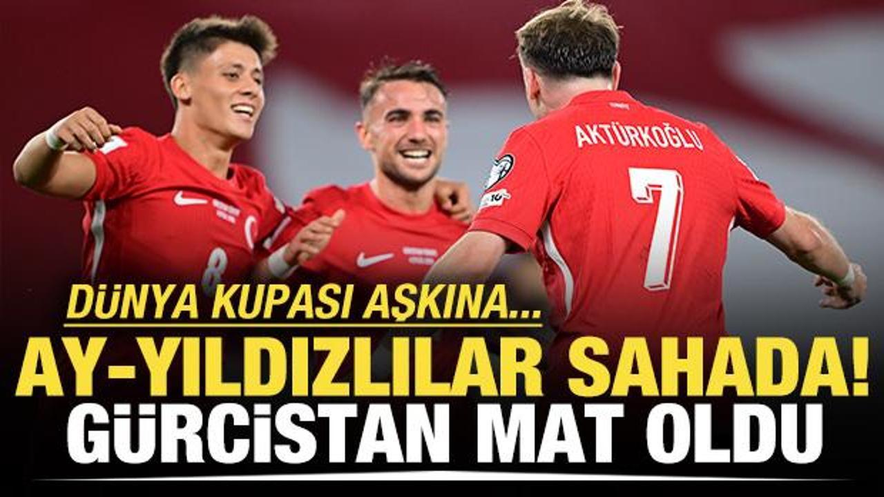 Ay-Yıldızlılar sahada! Gürcistan mat oldu