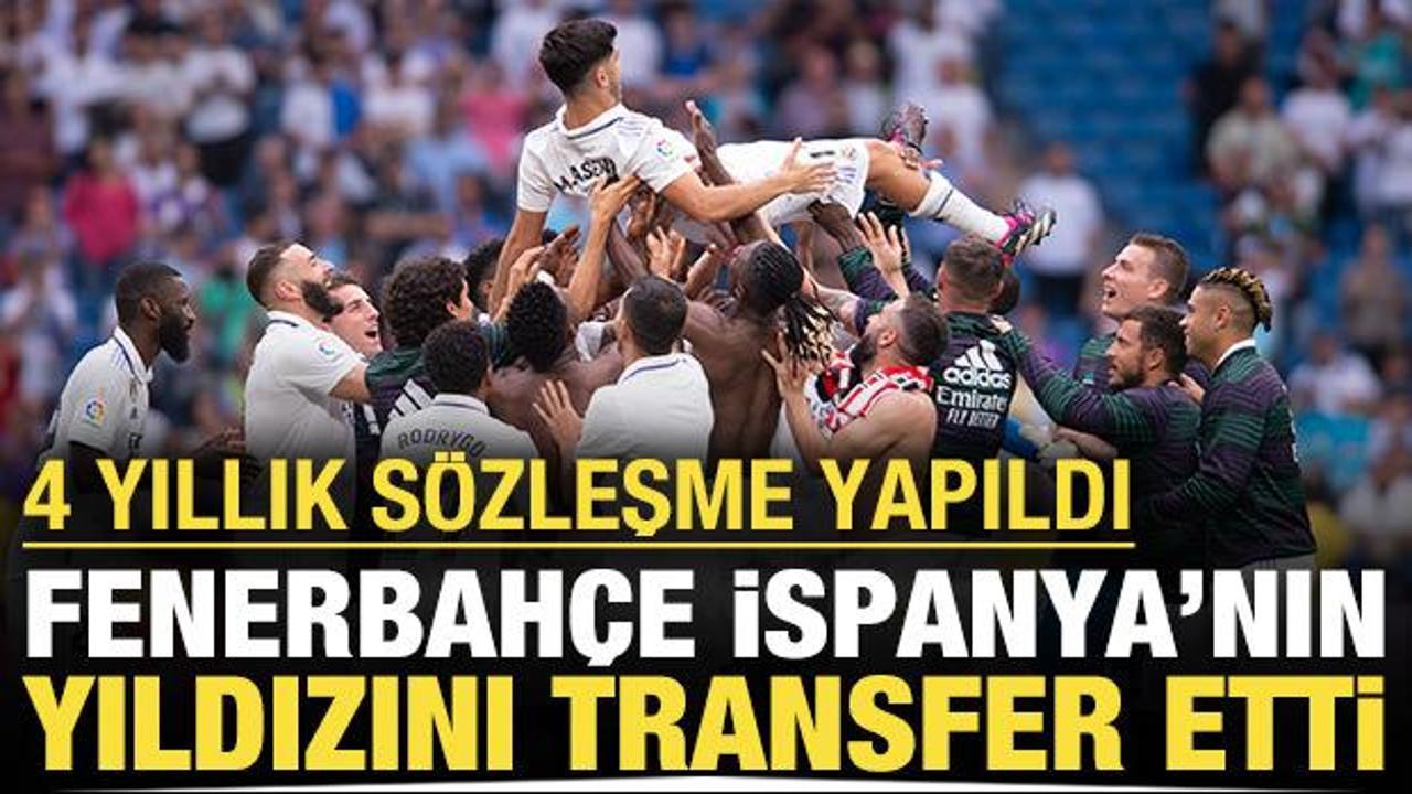 Fenerbah&ccedil;e İspanya'nın yıldızını getirdi: 4 yıllık s&ouml;zleşme imzalandı
