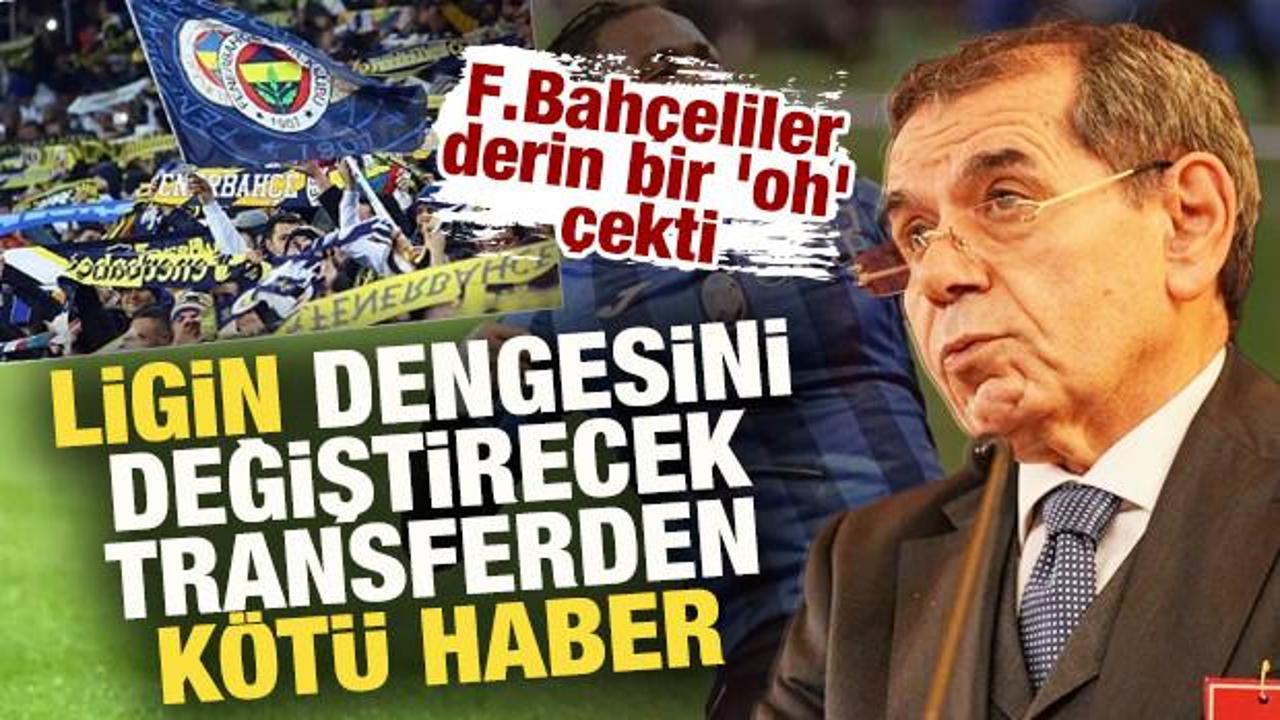 Ligde dengeleri değiştirecek transferden G.Saray'a k&ouml;t&uuml; haber! F.Bah&ccedil;eliler 'oh' &ccedil;ekti
