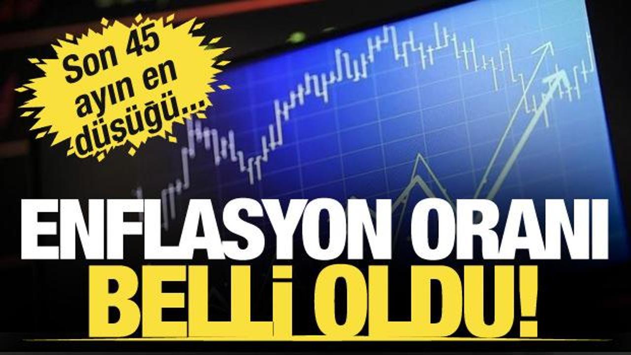 Son dakika... Enflasyon oranı belli oldu! TÜFE aylık %2,04 arttı...