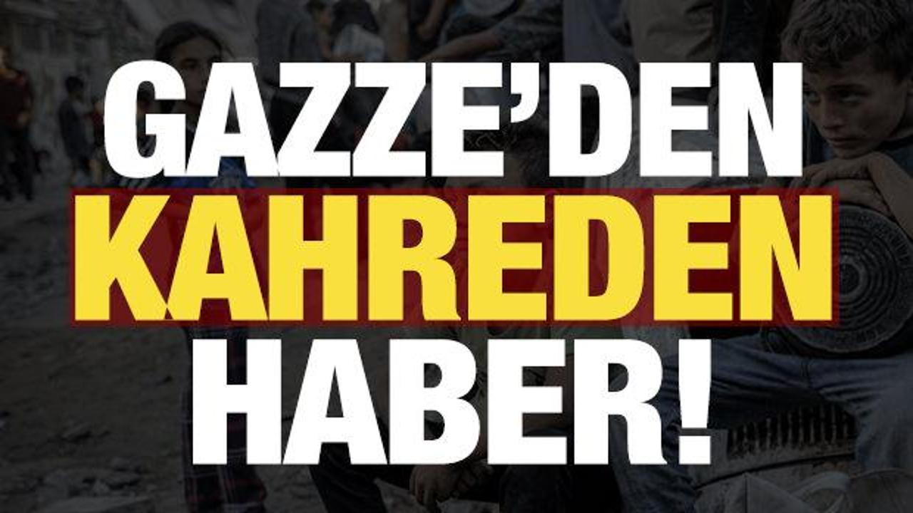 Son dakika: Gazze'den kahreden haber! Durmak bilmiyorlar...