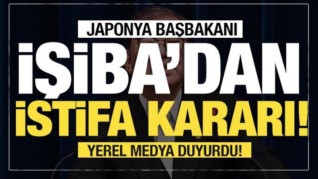 Son dakika... Japonya Başbakanı İşiba'dan istifa kararı