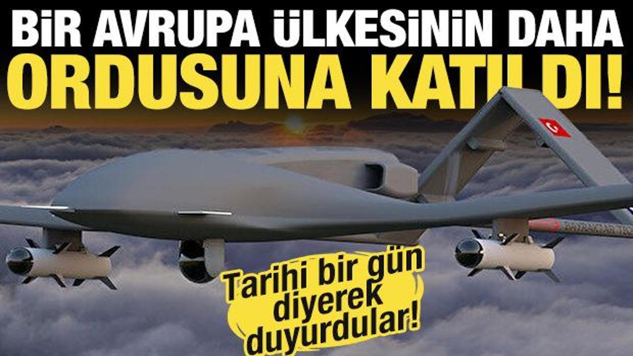 Tarihi bir gün diyerek duyurdular: Hırvatistan'da TB2 coşkusu! Envantere dahil edildi...