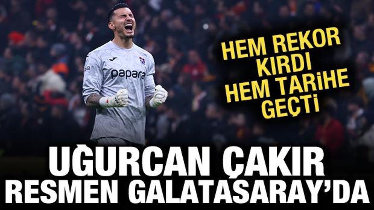 Uğurcan &Ccedil;akır Trabzonspor'a veda etti: Transferde rekor kırıldı