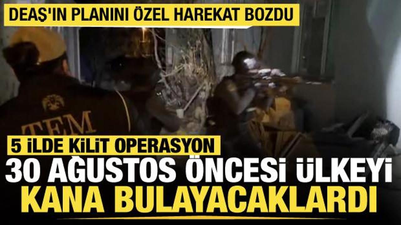 Yakalanmasalardı 30 Ağustos öncesi ülkeyi kana bulayacaklardı