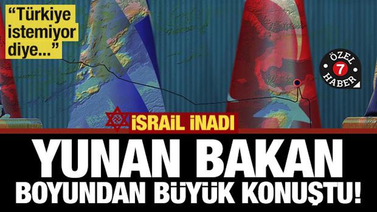 Yunan Bakan boyundan b&uuml;y&uuml;k konuştu: 'T&uuml;rkiye istemiyor diye bitirmeyiz'
