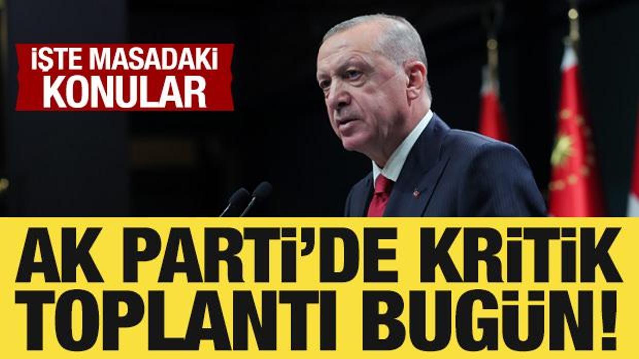 AK Parti'de kritik toplantı: İşte masadaki konular