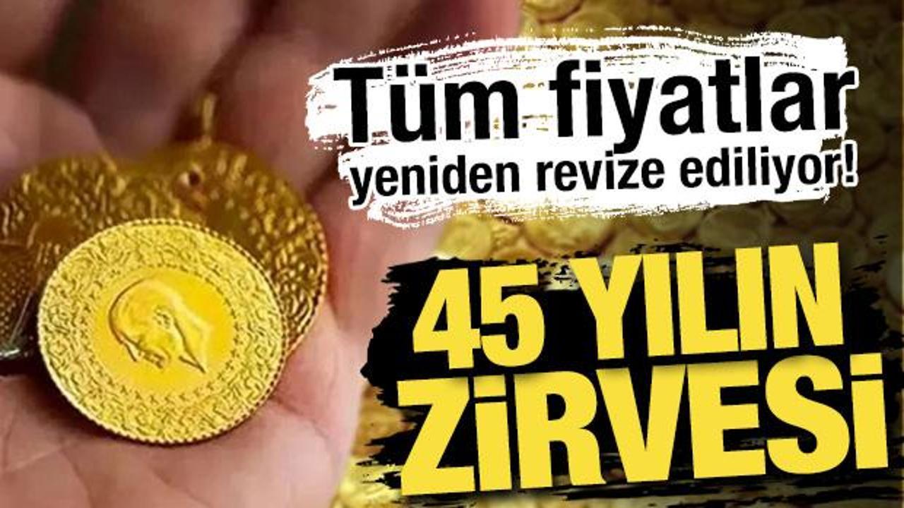 Altında 45 yılın zirvesi! Fiyatlarda yeni dönem başlıyor!