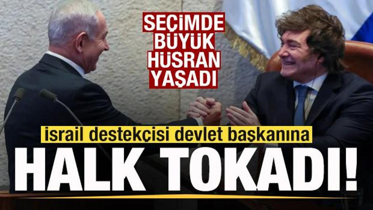 Arjantin'de Milei'ye se&ccedil;im şoku! B&uuml;y&uuml;k h&uuml;sran yaşadı