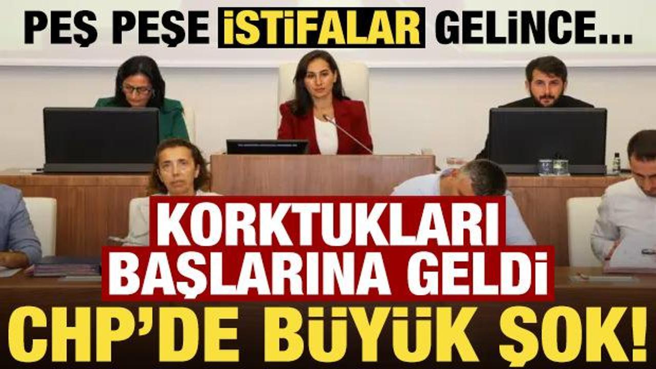 CHP'ye soğuk duş! İstifalar peş peşe gelince çoğunluğu kaybettiler...