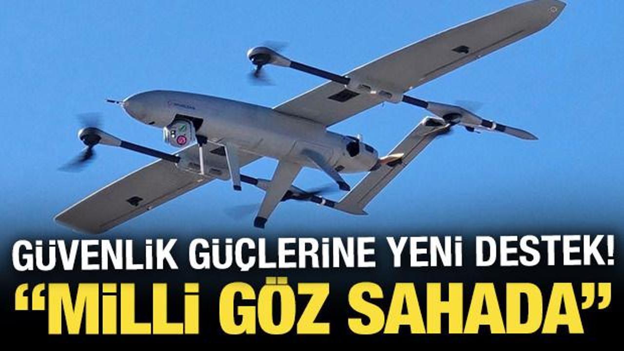 G&uuml;venlik g&uuml;&ccedil;lerine yeni destek: "Milli G&ouml;z" sahada
