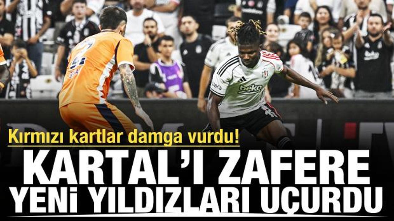 Kartal'ı zafere yeni yıldızları uçurdu! Kırmızı kartlar damga vurdu