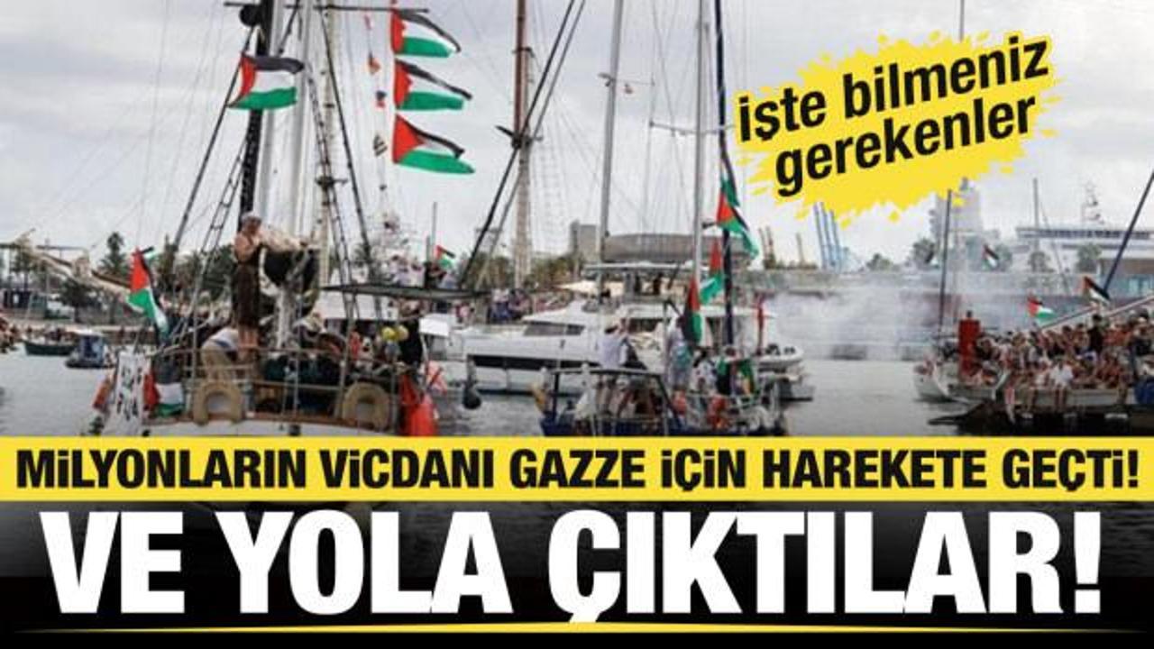 Küresel Sumud Filosu Tunus’tan Gazze’ye doğru yola çıktı