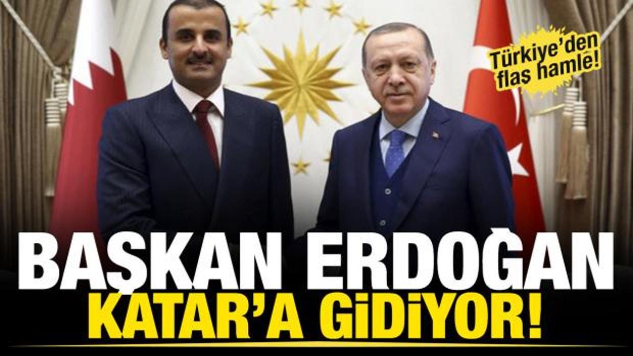 Son dakika... Cumhurbaşkanı Erdoğan, Katar'ı ziyaret edecek!